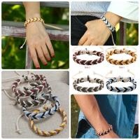 ราคา สร้อยข้อมือ เชือกถัก สร้อยข้อมือเชือกถักแฮนด์เมด สไตล์แฟชั่น เครื่องประดับ กำไลข้อมือ เชือกถัก แฟชั่น เกาหลี (11140755969)