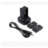 ราคา เข้ากันได้กับแบตเตอรี่ XBOX360 Dual Charge XBOX360 Handle เครื่องชาร์จแบตเตอรี่ 360 เครื่องชาร์จแบตเตอรี่พร้อมแบตเตอรี่ 2 ก้อน (52308256623)