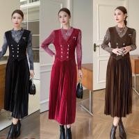 ราคา Vaoutfit KUNAMI Midi Dress Plisset PREMIUM PARTY (29683139409)