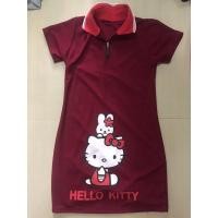 ราคา มินิเดรสสีแดงเลือดหมู สกินลายคิตตี้ (17713482164)
