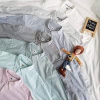 ราคา Uniqlo เสื้อเชิ้ตผู้ชาย สภาพใหม่กริ๊ปแขนยาว สภาพดีมีหลายสี (2429740147)