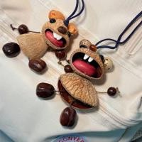 ราคา น่าเกลียดน่ารักปากใหญ่ถั่วเปลือกจี้แฮนด์เมดสั่นกระเป๋าเป้สะพายหลังจี้รักษาซอกของขวัญ (41979437406)