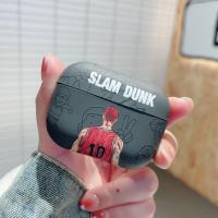 ราคา Slam Dunk สีดํา Airpods Pro2 กรณี Airpods 4/4 (ANC) กันกระแทก Matte TPU หูฟังสําหรับ AirPods Pro2 4/4 (ANC) Pro 3 2 1 (25044379466)