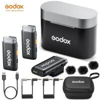 ราคา GODOX 2.4GHz WEC-S ระบบไมโครโฟนไร้สายสําหรับกล้อง Sony Max 200m Los Range สําหรับสัมภาษณ์ Live Commentries ถ่ายทําสําเนา (42952515429)