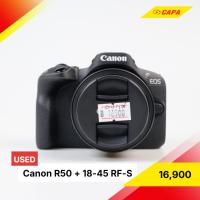 ราคา [USED] Canon EOS R50 + Canon RF-S 18-45 mm. f/ 4.5-6.3 IS STM (57907944553)