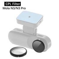 ราคา สําหรับ DDPAI Dash Cam Mola N3/N3 Pro HD เลนส์ป้องกันฝุ่น Anti Glare ตัวกรอง CPL สําหรับ DDPAI N3/N3 Pro สติกเกอร์แบบคงที่ (24378742448)