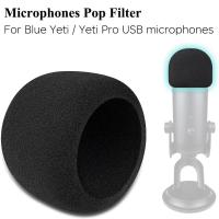 ราคา 2 ชิ้นไมโครโฟน Pop Filter สําหรับ Blue Yeti / Yeti Pro USB, ป้องกันไมโครโฟนกระจกโฟมสําหรับ Logitech สําหรับ Creator (52507012931)
