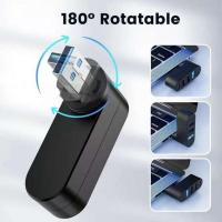 ราคา 4 in 1 USB3.0 พอร์ตการหมุน 180 องศา Multi USB Type-C Splitter Hub 4 in 1 USB3.0/2.0 อะแดปเตอร์ไฟฟ้าความเร็วสูงหลาย Expander สําหรับแล็ปท็อปโน้ตบุ๊ค (56458031698)