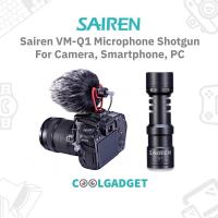 ราคา [รับประกัน1 ปี]Sairen VM-Q1 Microphone ไมโครโฟนอัดเสียงขนาดเล็ก แบบ Shotgun สำหรับกล้อง GoPro, SmartPhone หรือ DSLR (6024068209)