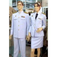 ราคา ชุดปกติขาว เครื่องแบบปกติขาว ชุดพิธีการ (19320485352)