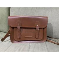 ราคา กระเป๋า Cambridge satchel ขนาด 13” สีนํ้าตาล หนังแท้ (20780302414)