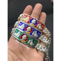 ราคา เลสหลวงพ่อรวยปาสาทิโก ของแท้100% รุ่นรวยแสนล้านปี67 ขนาด4บาท/เนื้ออัลปาก้าชุปเงิน/มีกล่อง/มีเลขโค๊ด/ป้ายแดง/รับประกันแท้ (27007571729)