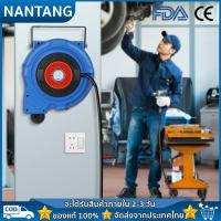 ราคา Retractable Extension Cord, 50FT Power Cord Reel, 14AWG 15A, ，180°Swivel Mounting,Triple Socket, Adjustable Stopper (18083017638)