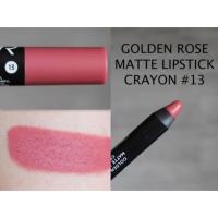 ราคา golden rose matte lipstick crayon สี13 (164428902)