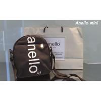 ราคา กระเป๋าสะพาย anello mini สีดำ ของใหม่ ซิลถุง (8510136742)