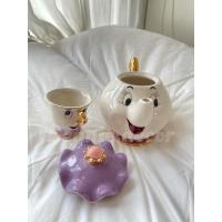 ราคา SALEกาน้ำชาเจ้าหญิงเบลล์ กาน้ำชาเจ้าหญิงดิสนีย์ Mrs.potts & chip tea set (12289742541)