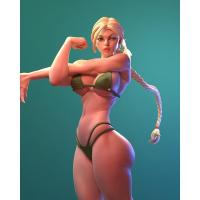 ราคา [โมเดลเรซิ่นไม่ทำสี] Cammy - Street Fighter 1/6 + NSFW (26557813661)