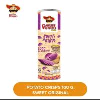 ราคา มิสเตอร์โปเตโต้ มันเทศสีม่วงทอดกรอบ รสดั้งเดิม 100 กรัม Mister Potato Crisp Sweet Potato Original Flavour 100g. (7282098949)