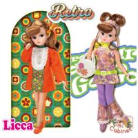 ราคา นำเข้าจากญี่ปุ่น ตุ๊กตาลิกกะจัง Licca-chan Retro Licca 100th Anniversary และ Licca-chan Retro Licca Margaret Go-Go (41562952581)