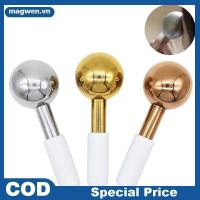 ราคา Magwen Facial Ice Globes เย็นร้อนสแตนเลส Facial Roller ผิวความงามสปา Cooling Globe นวด Ball Face Care Cryo Freeze Sti VN (54408536881)