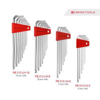 ราคา ประแจหกเหลี่ยมหัวบอลชุด PB Swiss Tools รุ่น PB 212 LH Ball point hex key L-wrench sets for hexagon socket screws (7393610796)