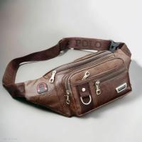 ราคา กระเป๋าคาดเอวหนังผู้ชาย Polo Amstar กระเป๋าสะพายอินเทรนด์ล่าสุด pict แท้ 100% (46702959059)