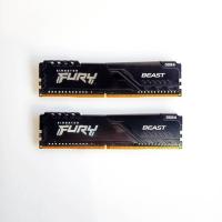 ราคา RAM PC DDR4 (2666) 16GB 8GBX2 KINGSTON FURY ประกัน LT. (47551492939)