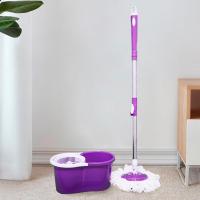 ราคา (JDS)Super Magic Mop Spin Floor Mop Practical Rinse Bucket Material PP Plastic & Stainless Steel LUCKYอุปกรณ์ในครัวเรือน (29623572577)