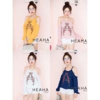 ราคา เสื้อเว้าไหล่ แขนยาว สายเดี่ยว ปัก ลายดอก สไตล์เกาหลี (1308354840)