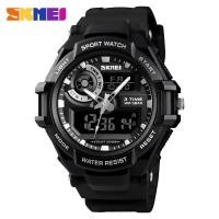 ราคา SKMEI New Men Fashion Sports Watch Digital Casual Wristwatches Alarm Dual Display Waterproof Military Chrono Watches 135 (9979418109)