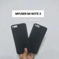 ราคา CASE XIAOMI MI NOTE 3 SOFTCASE SILICONE MYUSER NEWGENE CASING (42305801517)