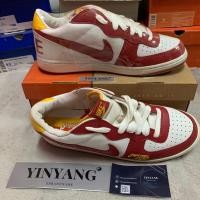 ราคา Nike Terminator Low Supreme Court White/Varsity Red-Varsity Maizแท้หายาก (19992326529)