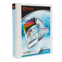 ราคา แฟ้ม 2 ห่วง A4 สัน 3.5 ซม. ขาว ตราช้าง 9230V (25785350489)