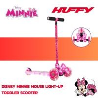 ราคา Huffy Disney Minnie Mouse Light-Up Toddler Scooter สกู๊ตเตอร์ 3 ล้อสำหรับเด็กเล็ก มีไฟสวยงาม (54856309021)