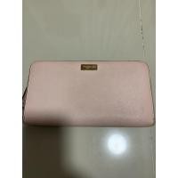 ราคา Kate spade แท้กระเป๋าตังใบยาวสีชมพู ตำหนิตามรูปรอยเหลือซิบใน (50054068598)