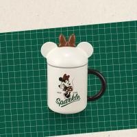 ราคา [STARBUCKS VN] - DISNEY CERAMIC MUG 2023 MINNIE SPARKLE MUG W LID 12oz (52407917459)