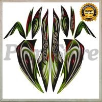 ราคา HIJAU Yamaha Mio Soul 2008 Black Green Striping Stickers, Best Yamaha Mio Soul 2008 Motorcycle List (45158270252)