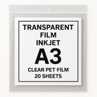 ราคา STAR ฟิล์มใส Inkjet Clear PET Film A3 20 แผ่น (44176732925)