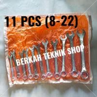 ราคา DIAMOND RING SPAN WRENCH 11 ชิ้น SUPER ECOMICAL TYL ประแจกระบอก (28542582374)