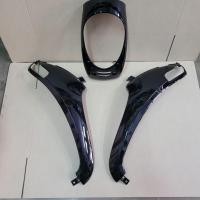 ราคา บังลมหน้า scoopy i ปี2012 ซ้ายขวา พร้อมครอบไฟหน้า สีดำ (28604505571)