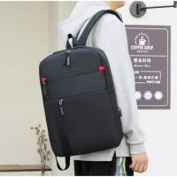 ราคา กระเป๋าเป้สีดำผู้ชาย แฟชั่น Backpack รุ่น G048 กระเป๋าเป้ (26659208504)