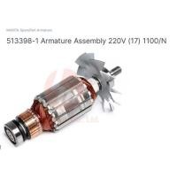 ราคา Makita อะไหล่ทุ่นกบไฟฟ้า รุ่น 1100,1100N part no.513398-1 ใช้ประกอบงานซ่อมอะไหล่แท้ (12557805266)