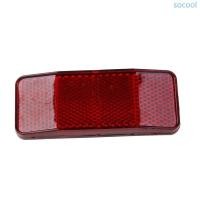ราคา Soc* Bike Cycle MTB Road Safety Warning Reflector Light แถบสีแดงสะท้อนแสง (28169815053)