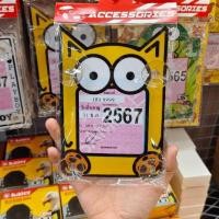 ราคา พรบ.รถยนต์ กรอบป้ายใส่ พรบ. ติดกระจกหน้ารถ ลายการ์ตูน (43161816234)