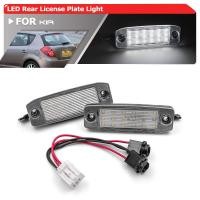 ราคา 2x สําหรับ Kia Ceed 2006-2012 Carens Rondo 2006-2013 สําหรับ Naza Citra 2 Rondo Full สีขาว Led ป้ายทะเบียนไฟที่จอดรถแท็กโคมไฟ (57156387071)