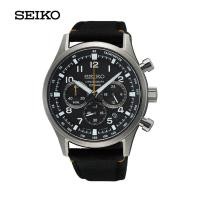 ราคา SEIKO Quartz Chronograph นาฬิกาข้อมือ (ไซโก) รุ่น SSB449P ขนาด 43 mm สีดำ (26854965004)
