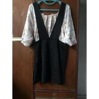 ราคา (L) เอี๊ยมกระโปรงสีดำ (8633937568)