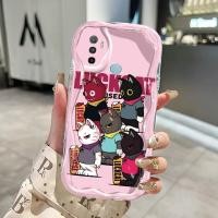 ราคา เคส OPPO A53 2020 A33 2020 A53s A54 A32 A11s เคสใส การ์ตูนแมวยิ่งใหญ่ Z5058 (45706147954)