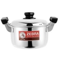 ราคา ZEBRA หม้อหุงต้ม รุ่น Carry ขนาดเส้นผ่านศูนย์กลาง 26 ซม. ตราหัวม้าลาย (24511176971)