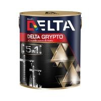 ราคา DELTA สีน้ำมันเคลือบผสมรองพื้นกันสนิม GRYPTO 5 IN 1 G-400 สีน้ำตาล เงา 1 แกลลอน จัดส่งโดย HomePro (43313806772)